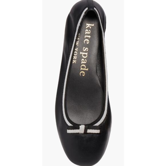 kate spade new york Claudette Flats Size 5 Black NWT - Picture 4 of 10